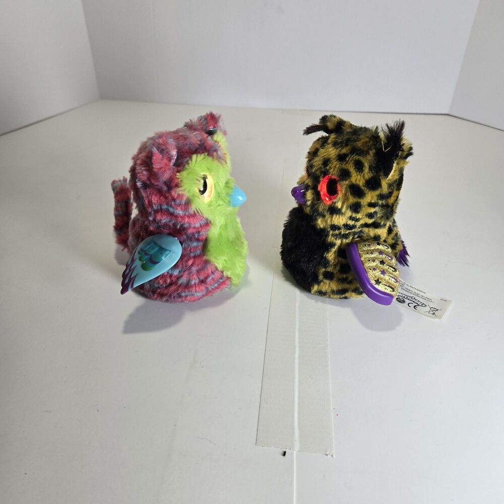 Lot of 2 Spin Master Hatchimals Interactive Plush Toys
